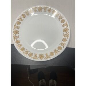Vintage Corelle Butterfly Gold Dinner Plate 10.25" Corning Ware Lot Of 7